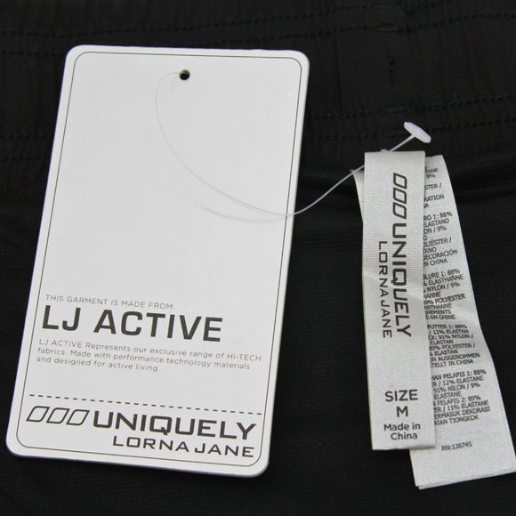 Lorna Jane Ace Active Short Black Medium - Picture 7 of 8